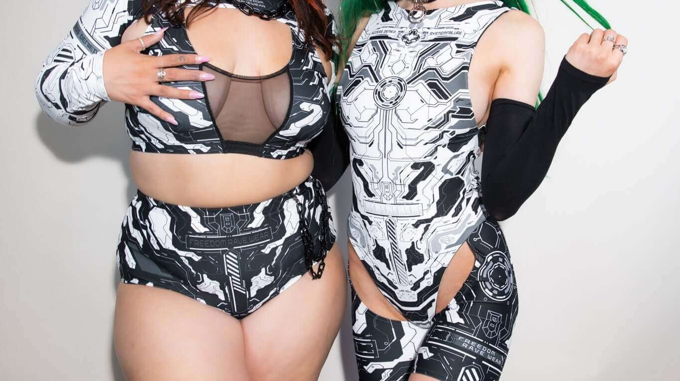 Style Inspo Series- Cyber Crusader Rave Blog