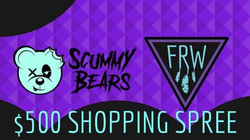$500 Shopping Spree From Scummy Bears + FRW! Rave Blog