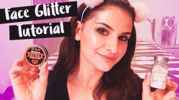 How To Apply Face Glitter (Tutorial) Rave Blog