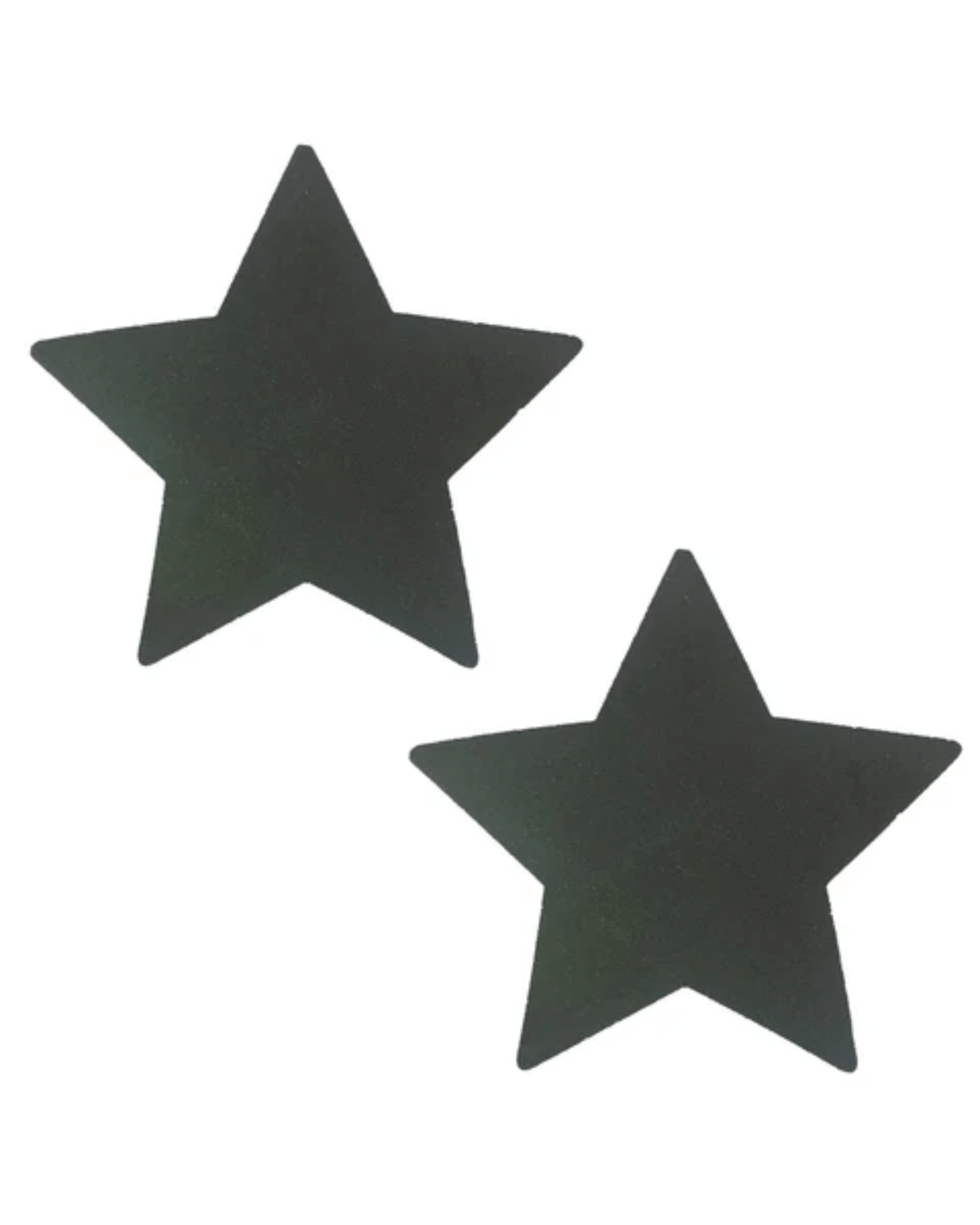 Rainbow reflective star-shaped pasties for raves and festive outfits, perfect for parties and poolside events.