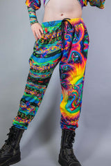 Chase Face 50/50 Joggers Freedom Rave Wear Size: X-Small