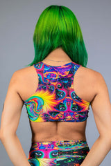 YEOW Keyhole Top Freedom Rave Wear Size: X-Small