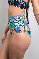 Chroma High Waisted Bottoms Freedom Rave Wear Size: X-Small