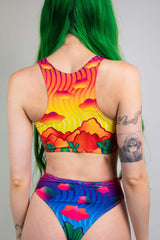 Mirage Teaser Top Freedom Rave Wear Size: X-Small