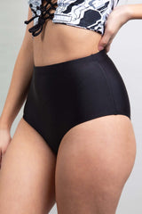 Matte Black High Waisted Bottoms Freedom Rave Wear Size: X-Small