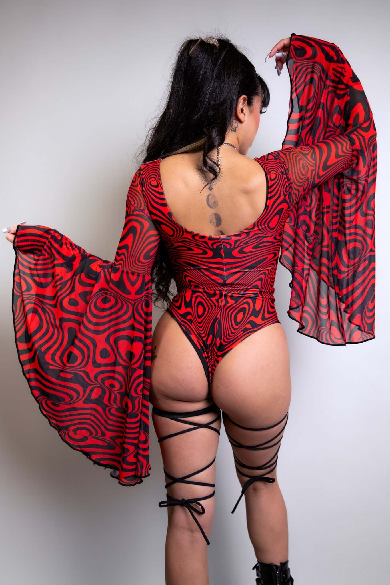 Red Void Goddess Bodysuit FRW New Size: X-Small