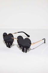 Black Drops Of Love Sunglasses FRW Accessories