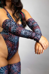 Darkness Arm Sleeves Freedom Rave Wear Size: X-Small