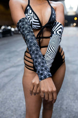 Duality Arm Sleeves Freedom Rave Wear Size: X-Small
