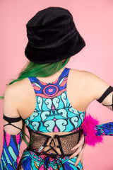 Night Owl Teaser Top Freedom Rave Wear Size: X-Small