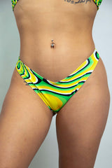 Wonky Brazilian Bikini Bottoms Freedom Rave Wear Size: X-Small