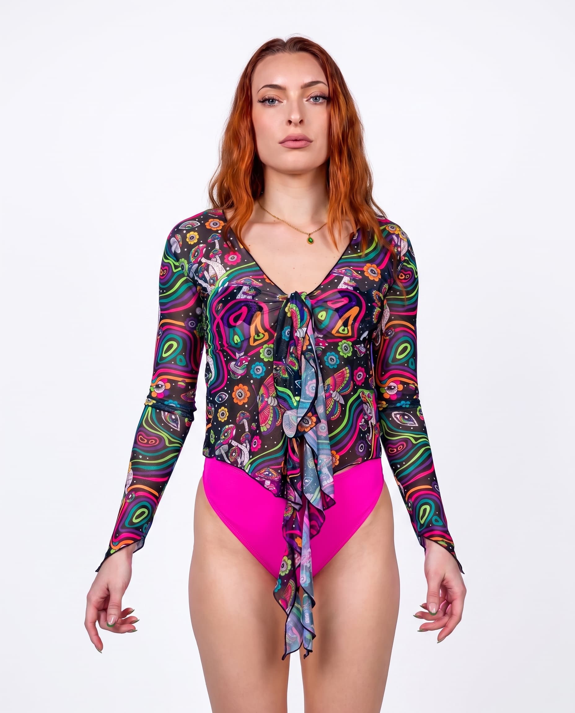Awaken Sea Fairy Tie Top