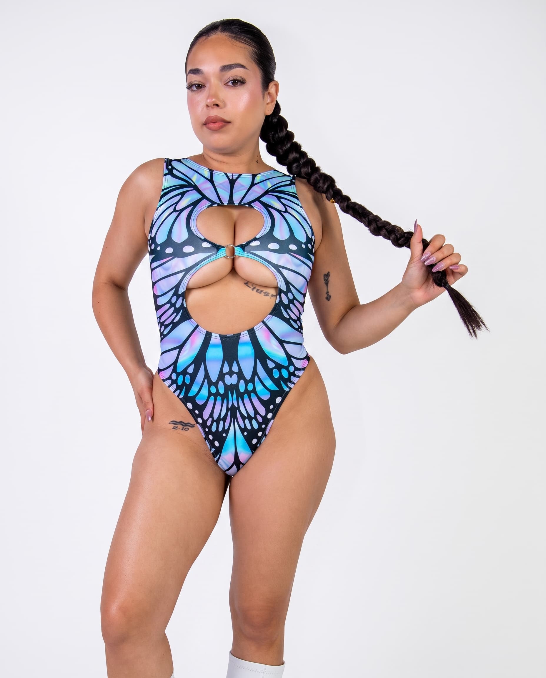 Gossamer Keyhole Bodysuit