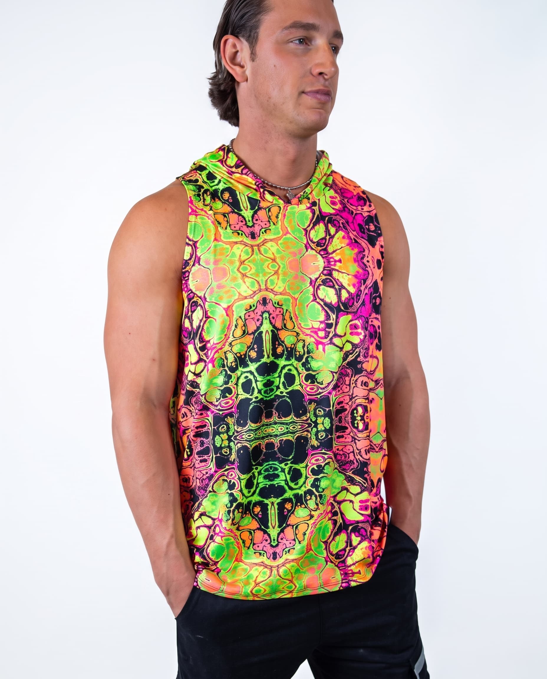 Intensity Mens Tank Top with Hood