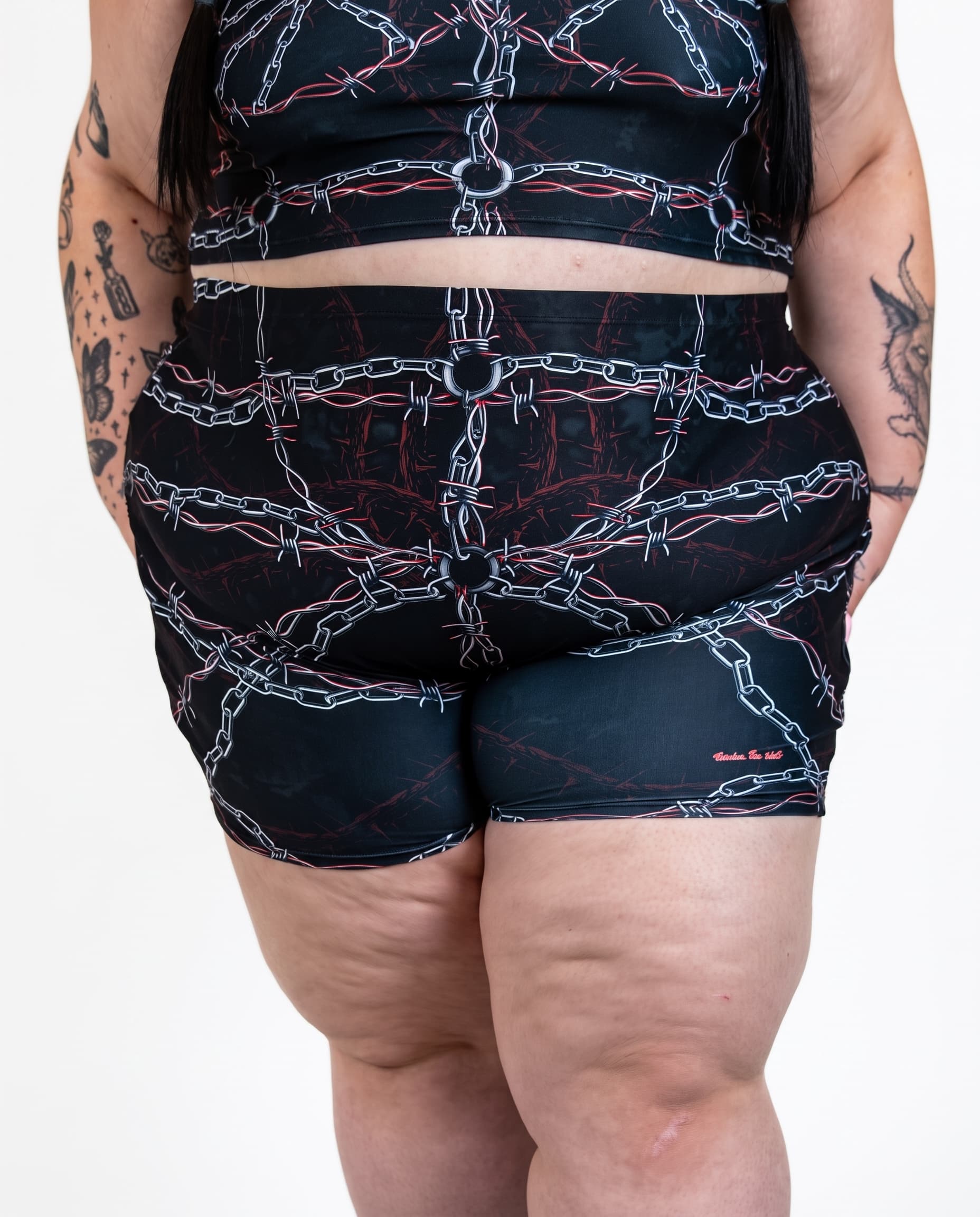 Purgatory High Waist Shorts