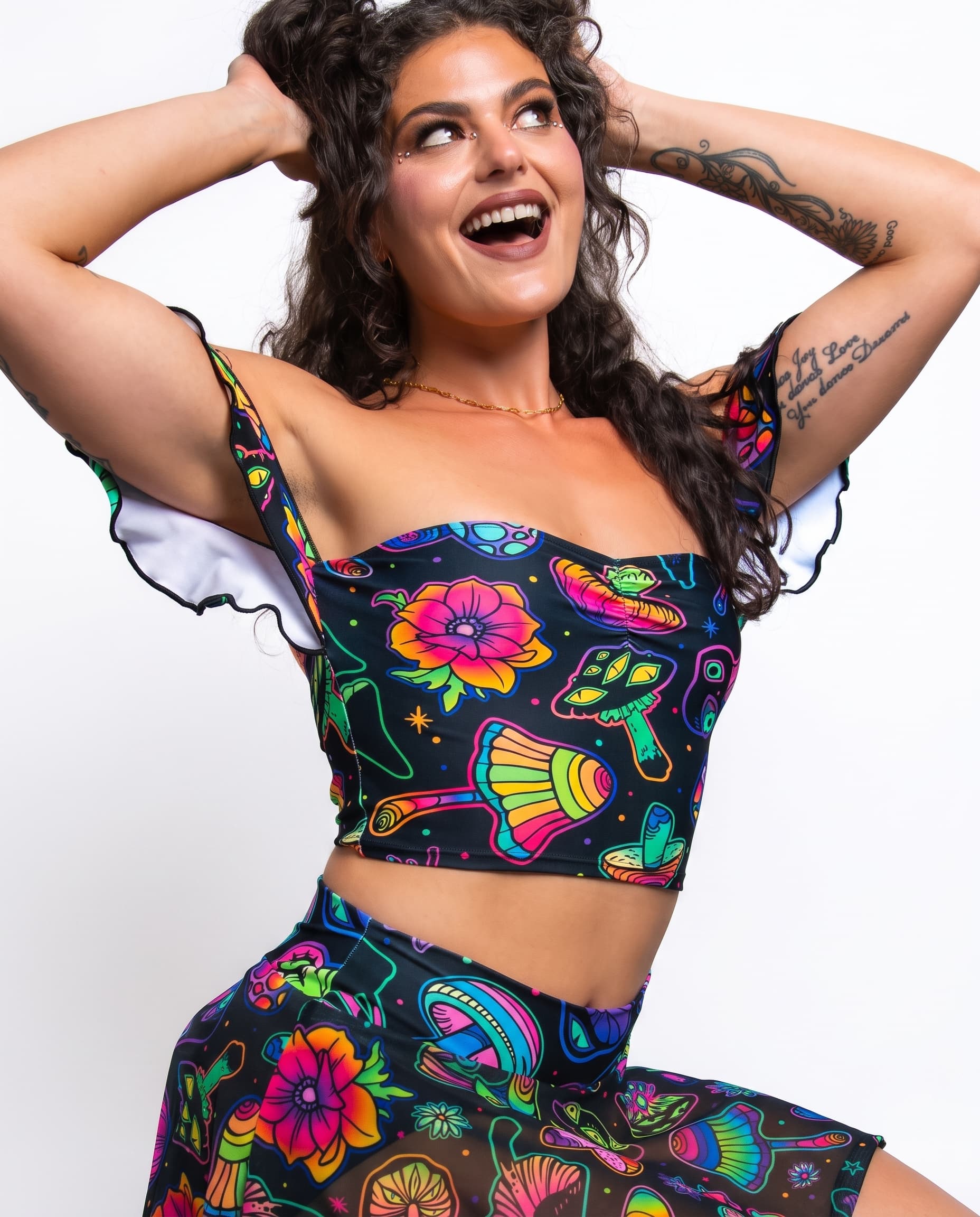 Shroomie Bardot Top