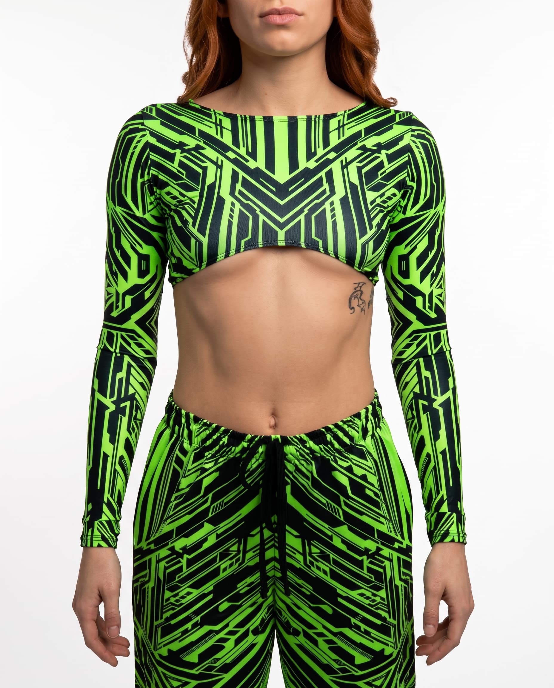Techtronix Long Sleeve Teaser Top