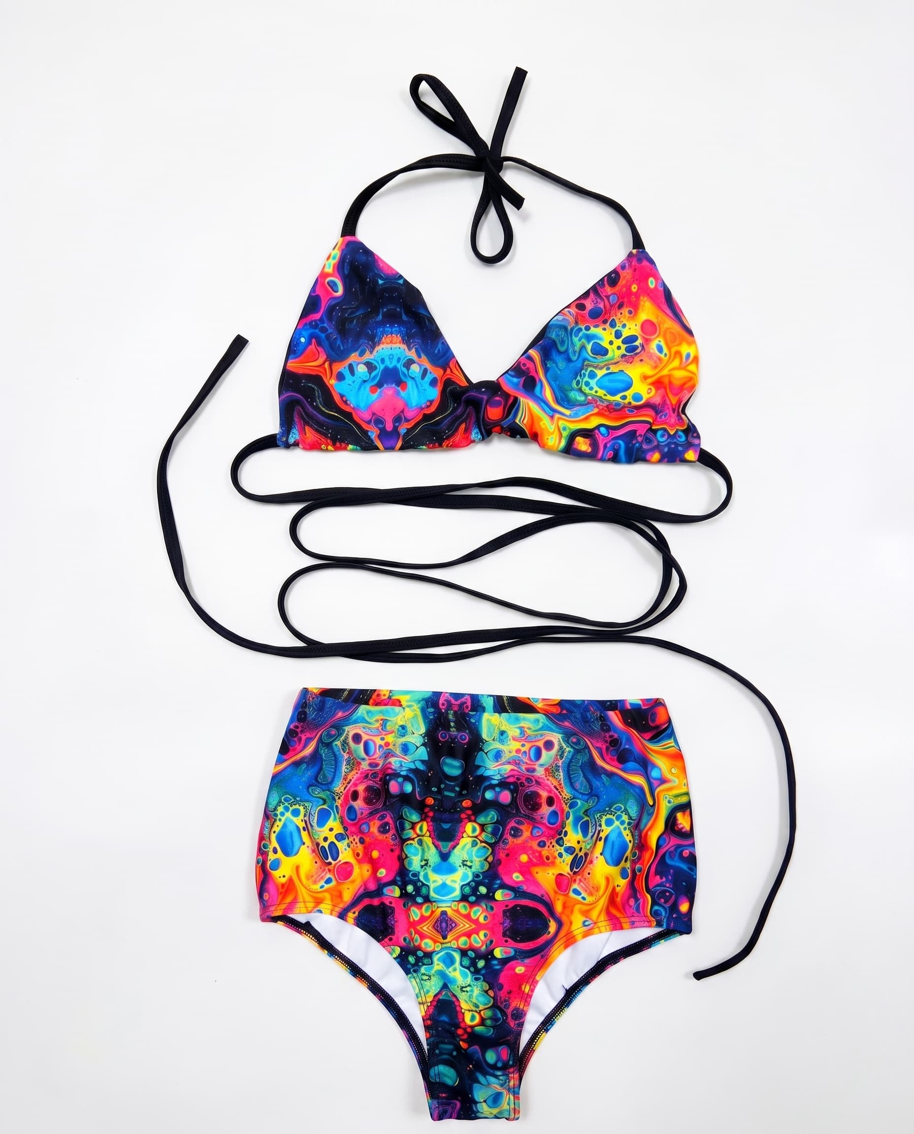 Vivid Extra Mile Bralette/High Waisted Bottoms