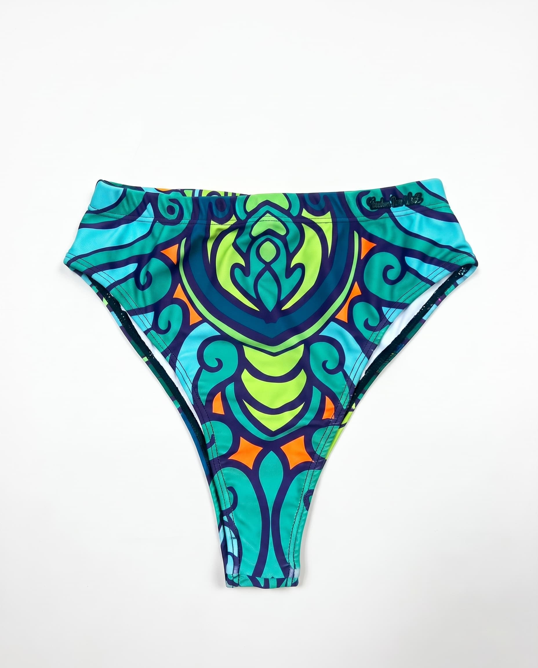 Wise Owl High Waisted Brazilian Bottoms
