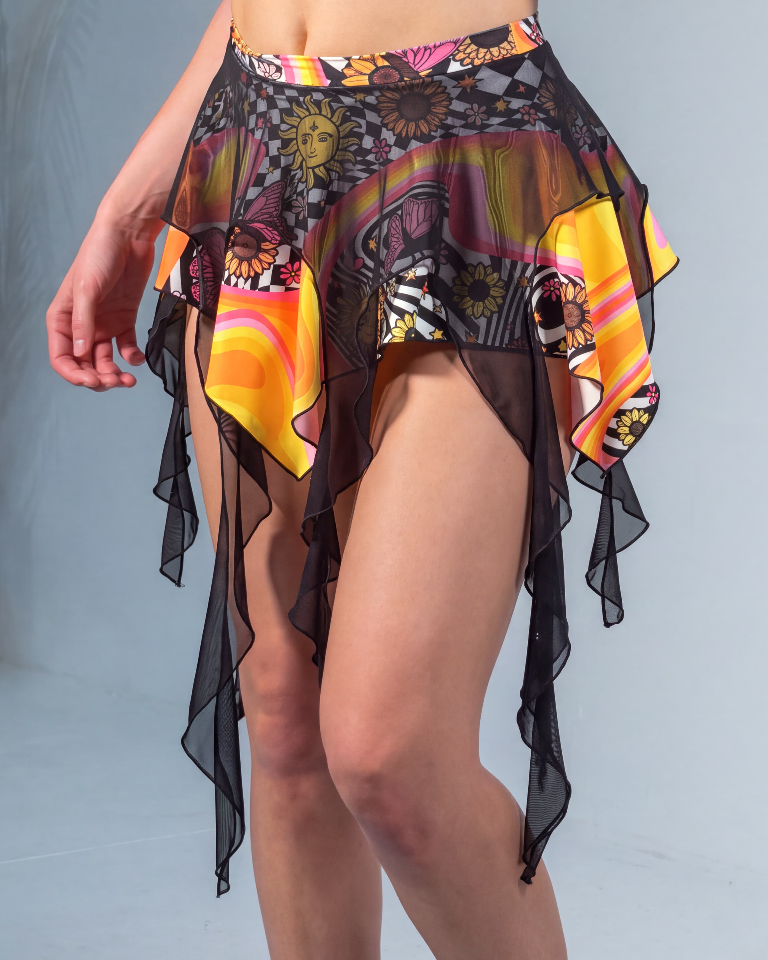 Sundaze Sea Siren Skirt. Freedom Rave Wear product photo