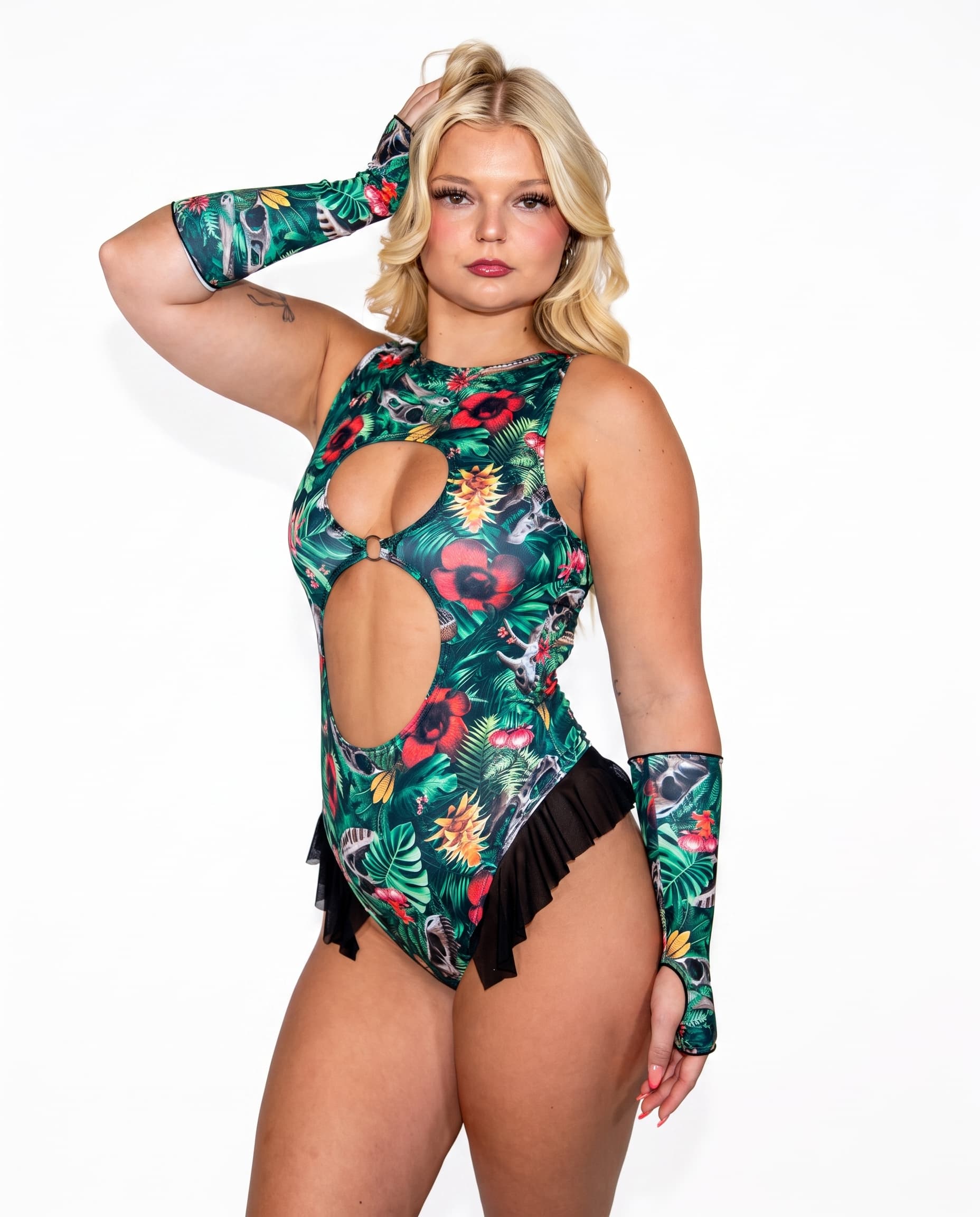 Florasaur Keyhole Bodysuit