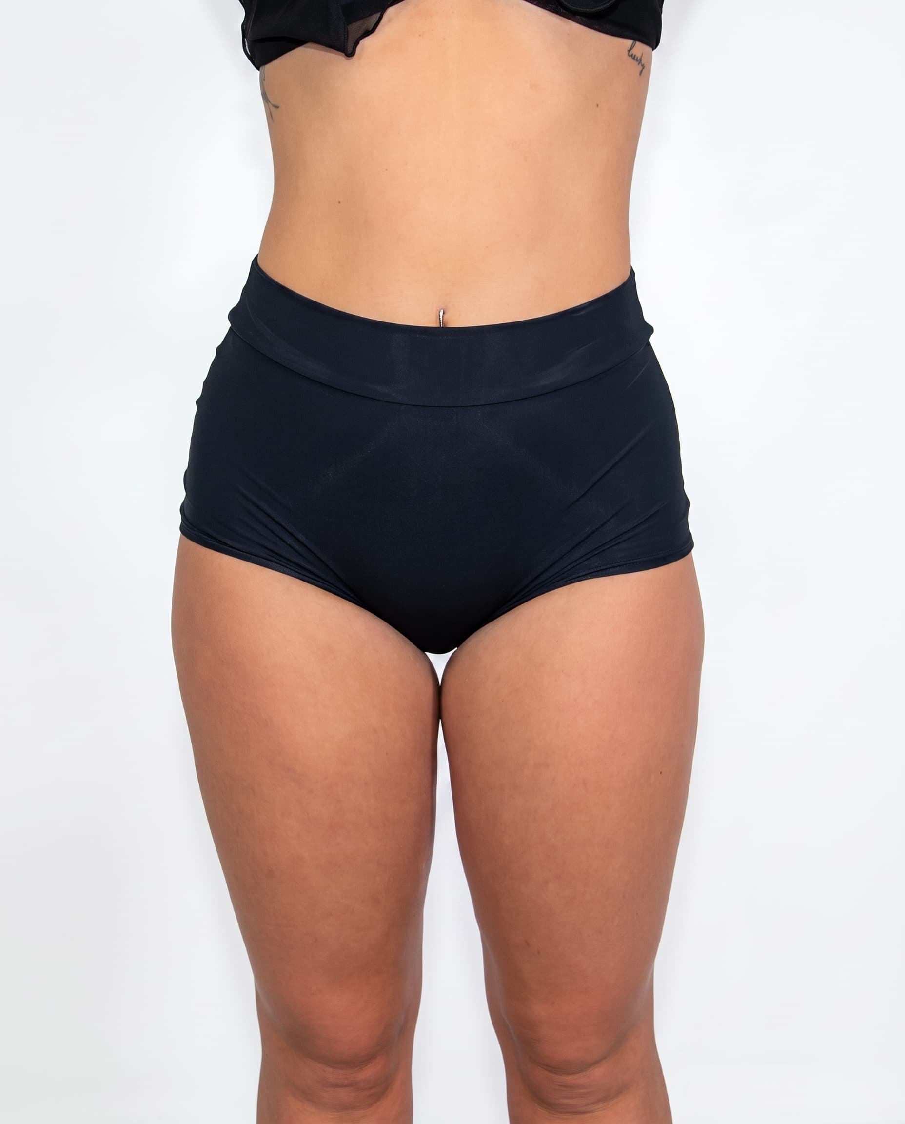 Matte Black Hot Spanks. Freedom Rave Wear product photo
