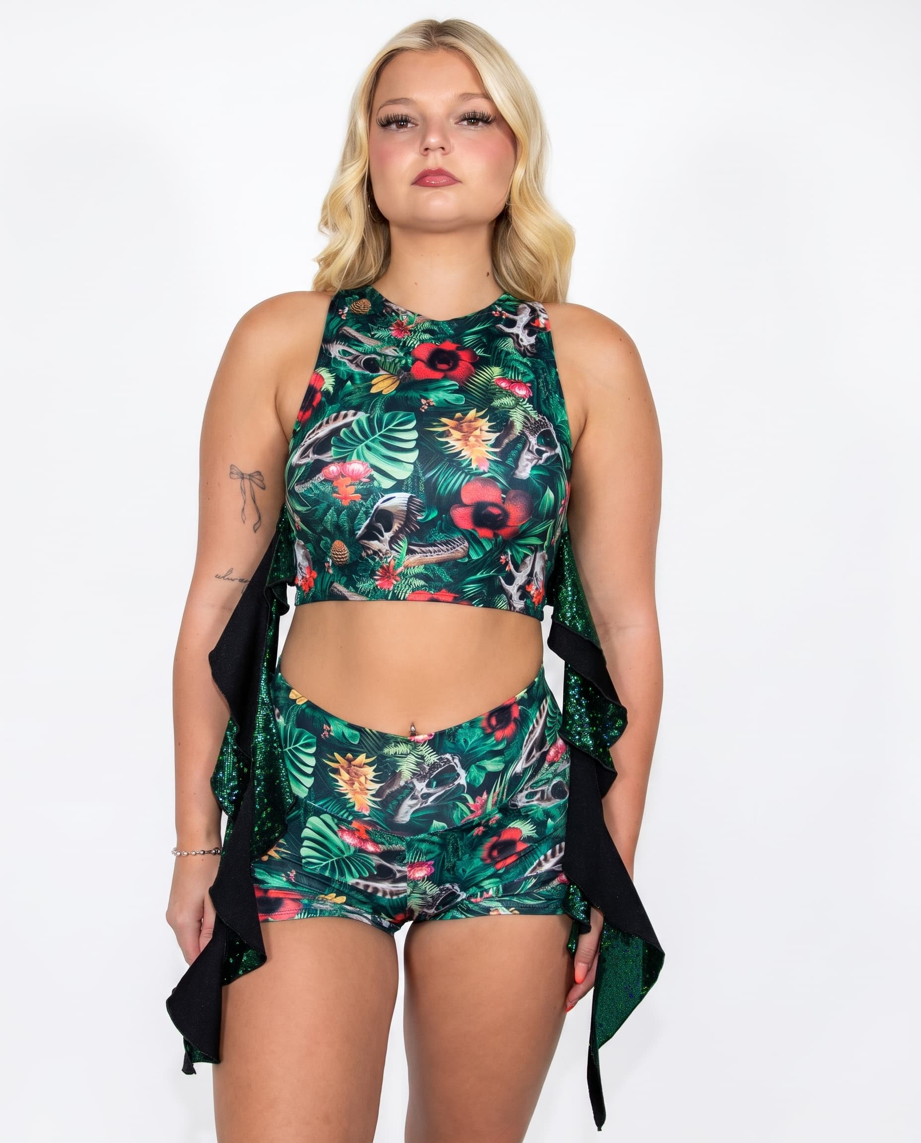 Florasaur Jelly Crop Top
