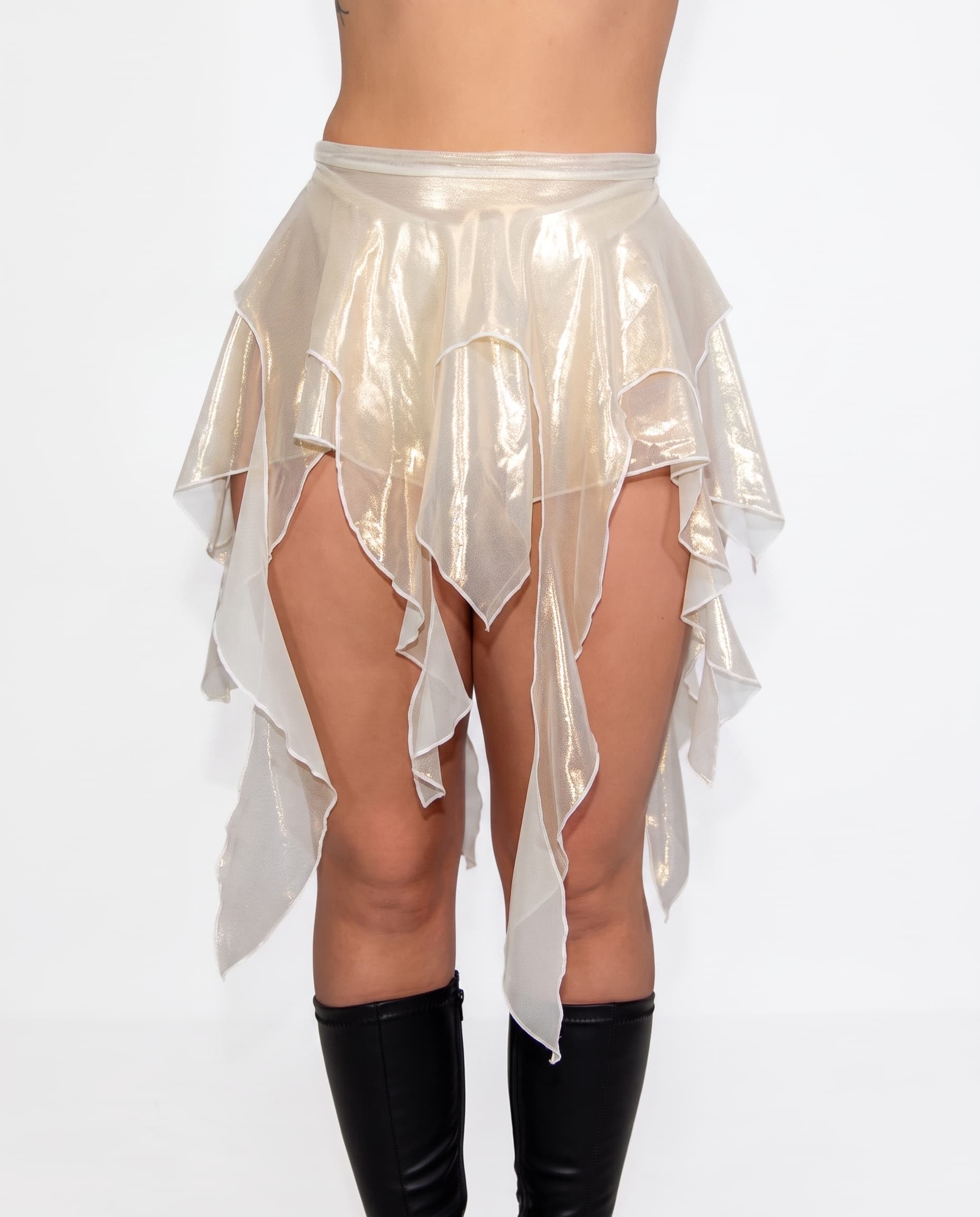Angelic Sea Siren Skirt. Freedom Rave Wear product photo