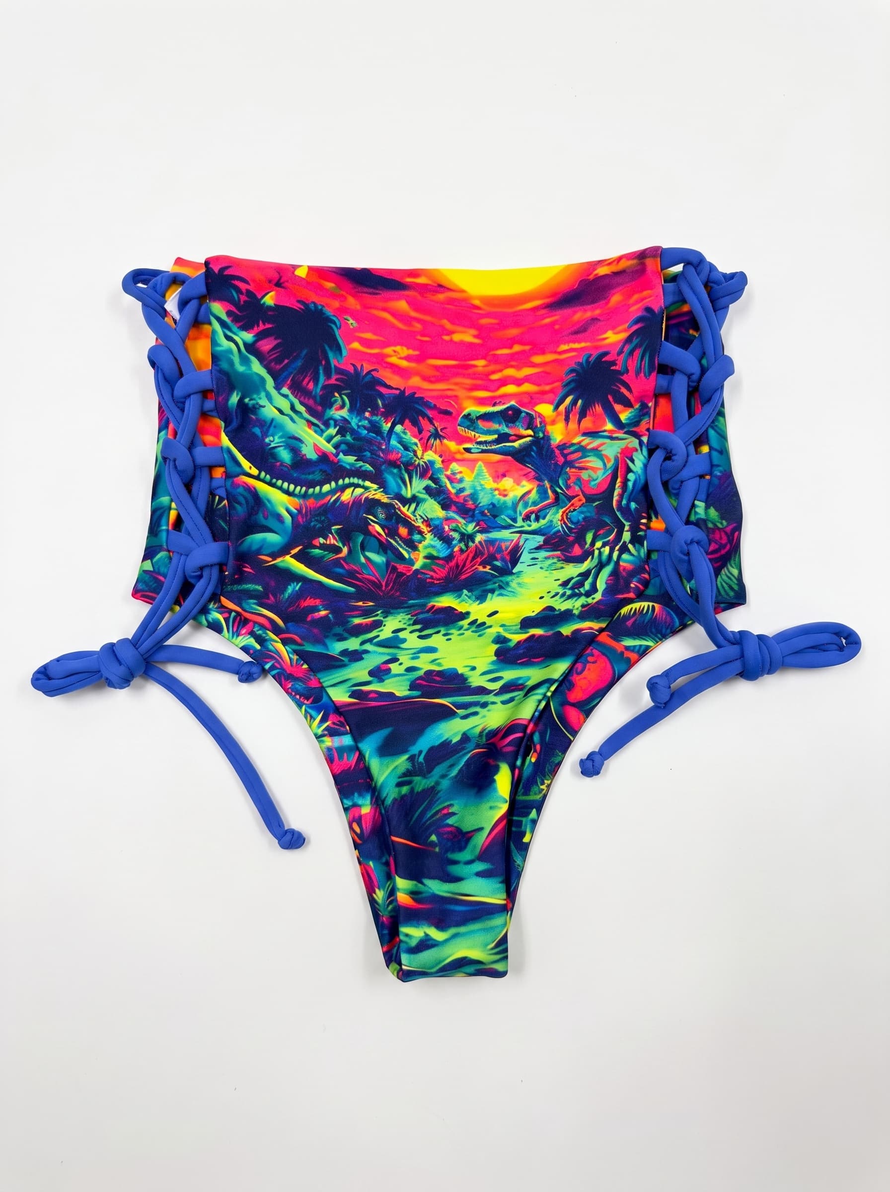 Saurian Lace Up Brazilian Bottoms