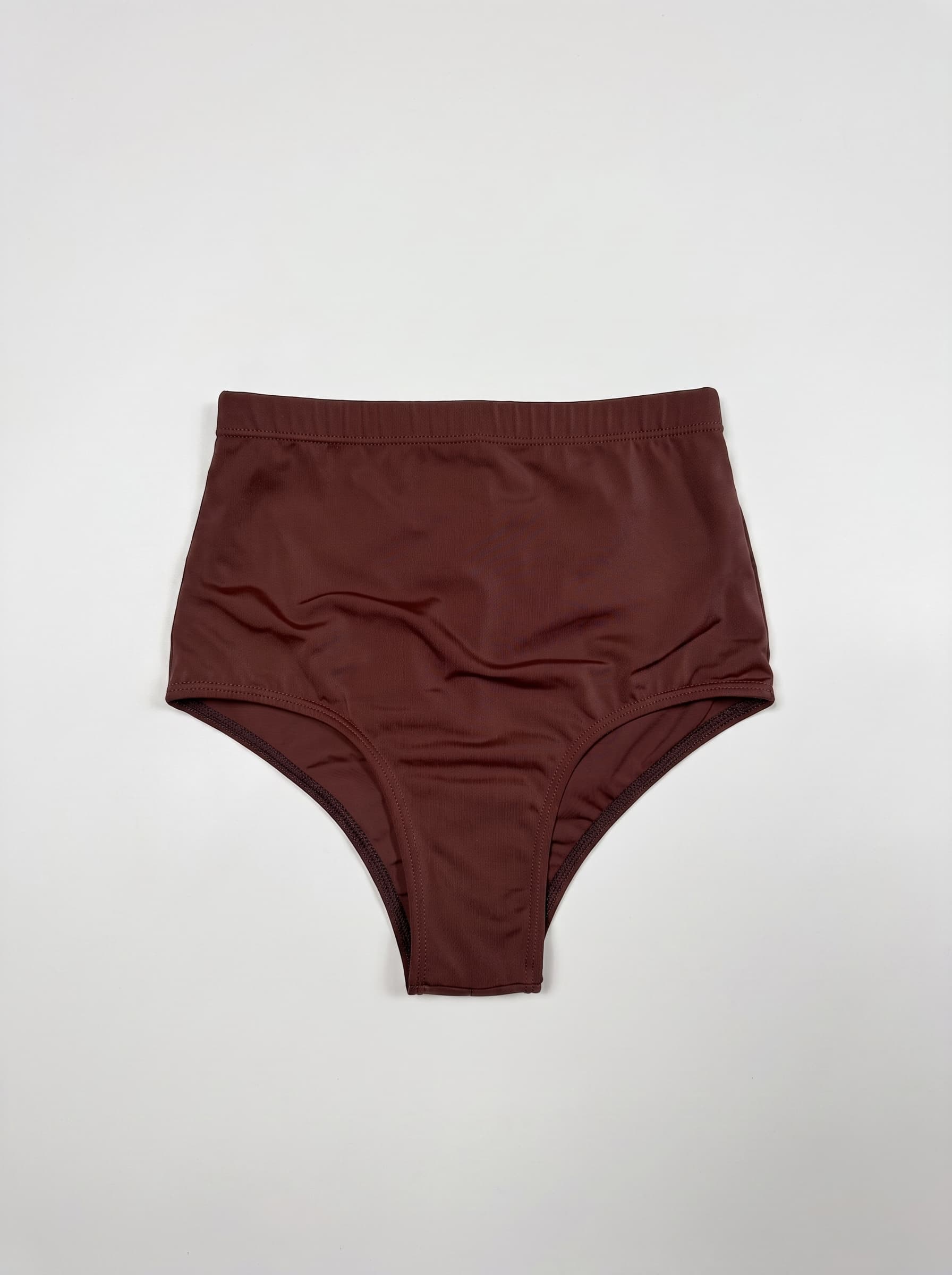 Chocolate Brown High Waisted Bottoms