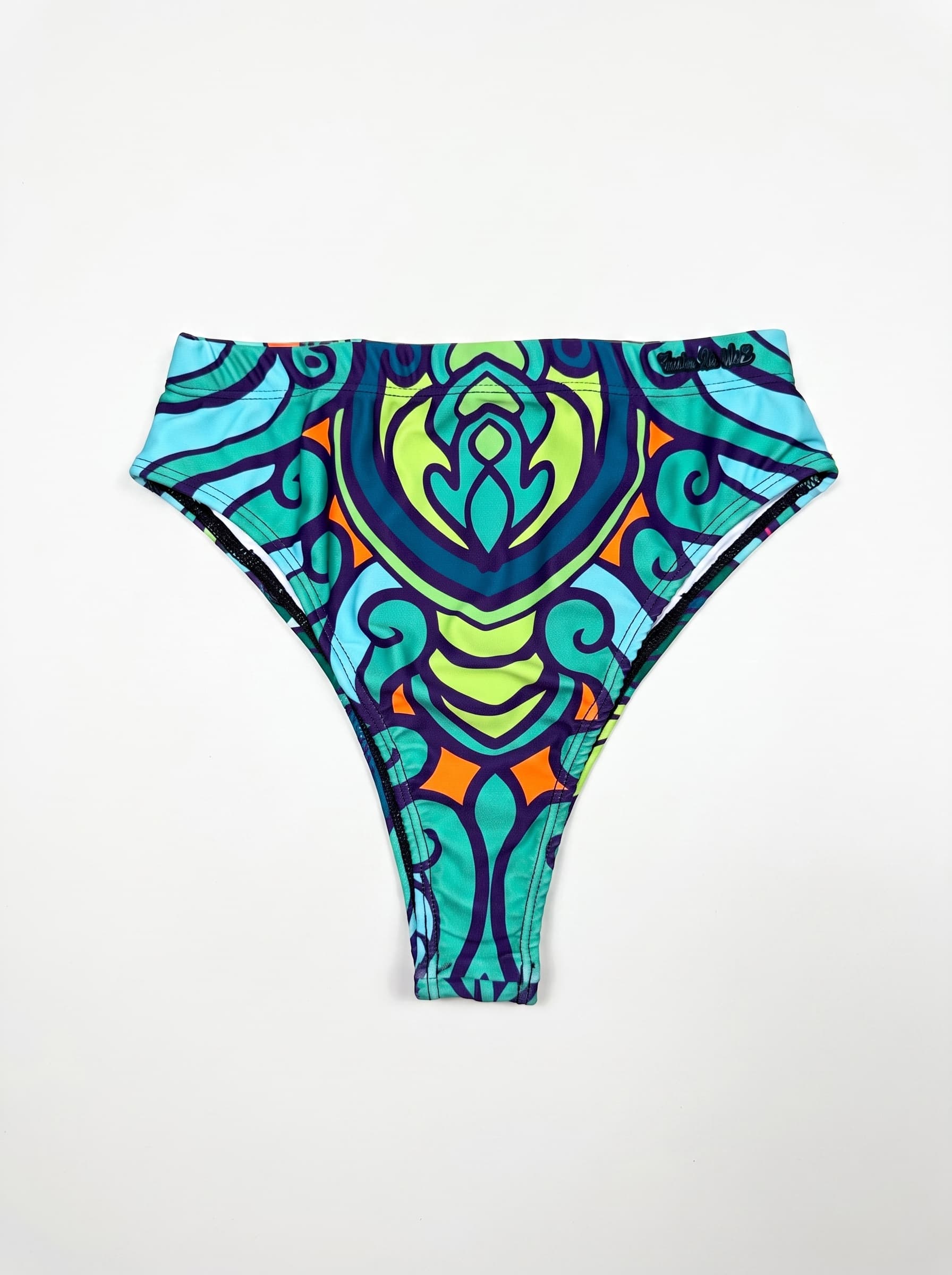 Wise Owl High Waisted Brazilian Bottoms