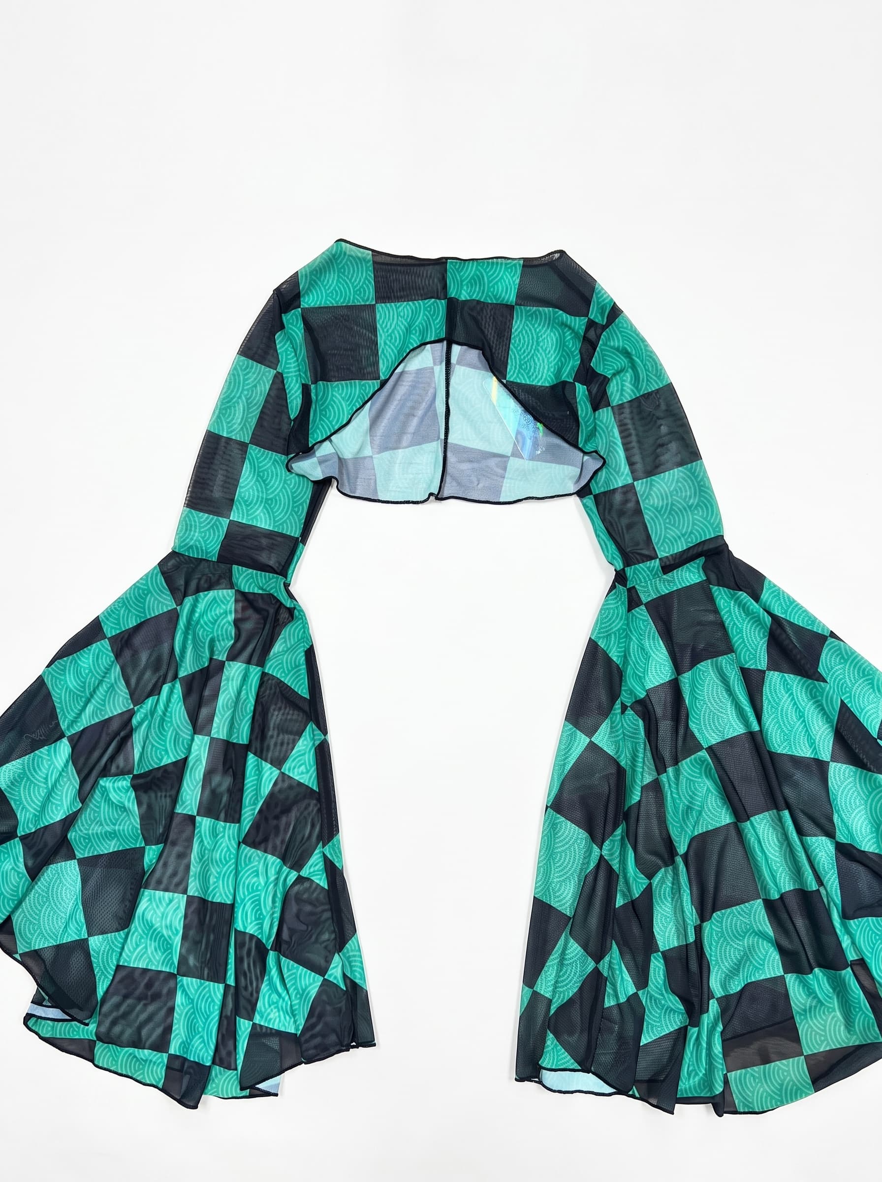 Sunlit Warrior Mesh Bell Sleeves
