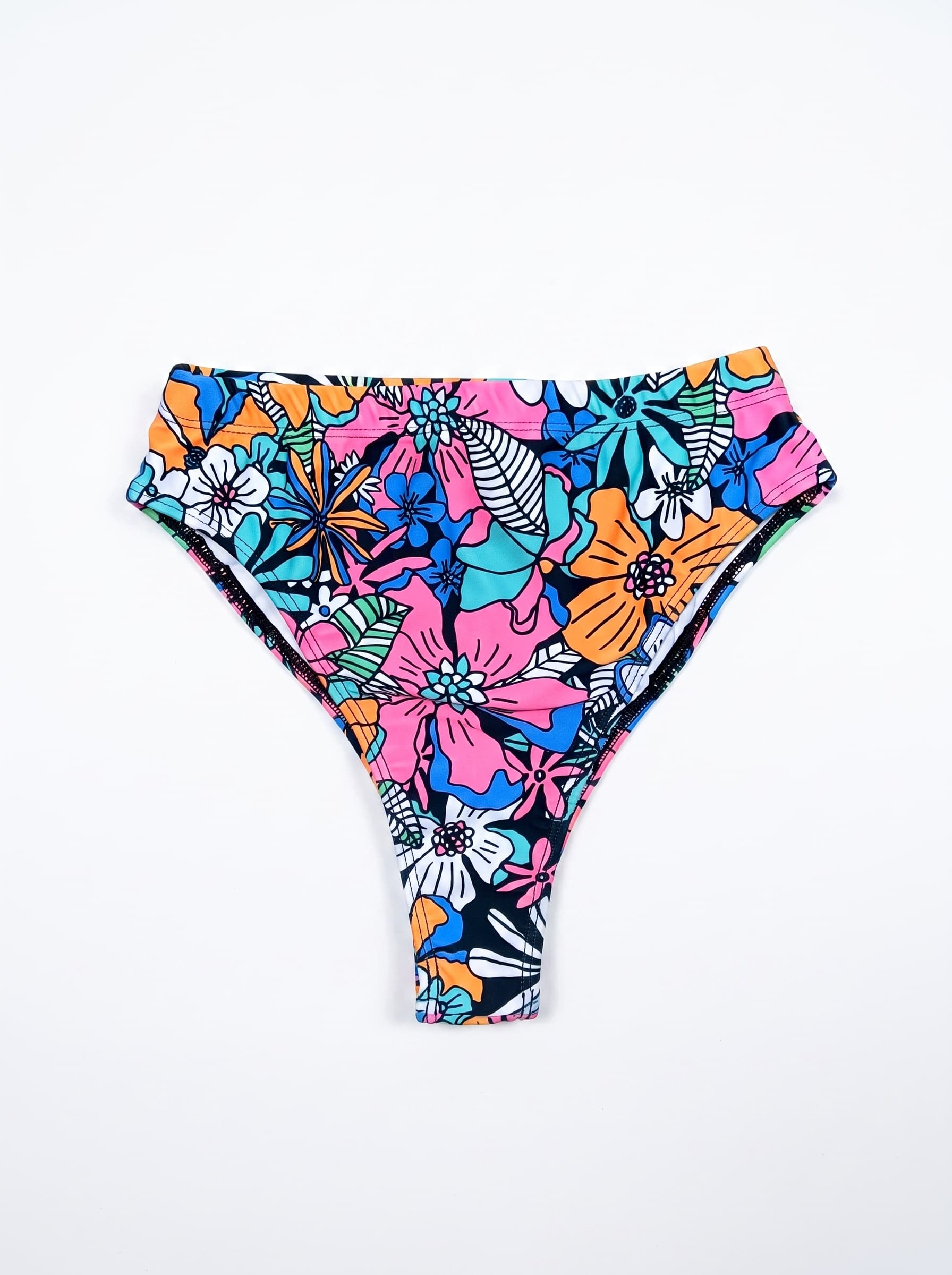 Chroma High Waisted Brazilian Bottoms