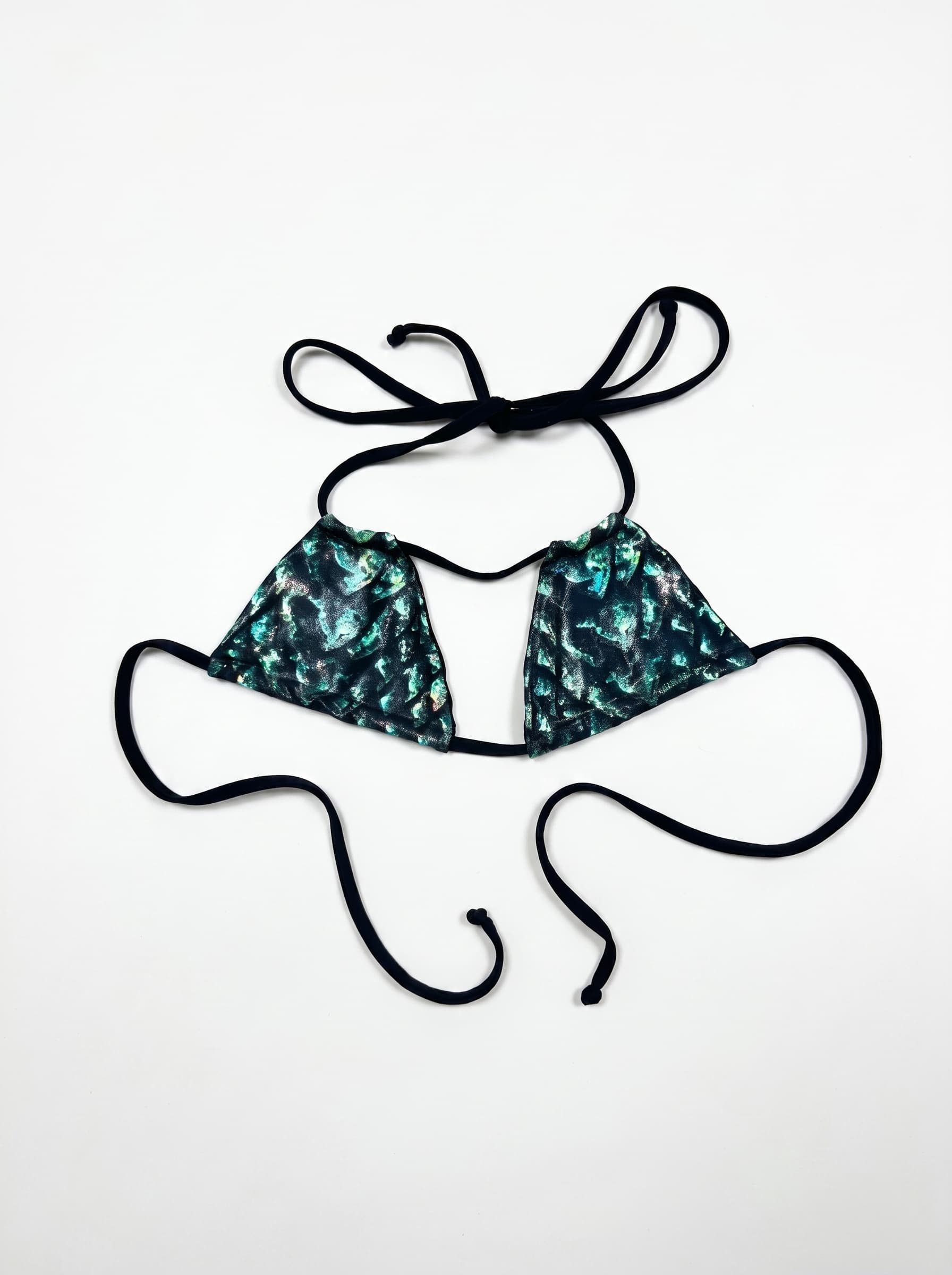 Predator Strappy Bikini Top. Freedom Rave Wear product photo