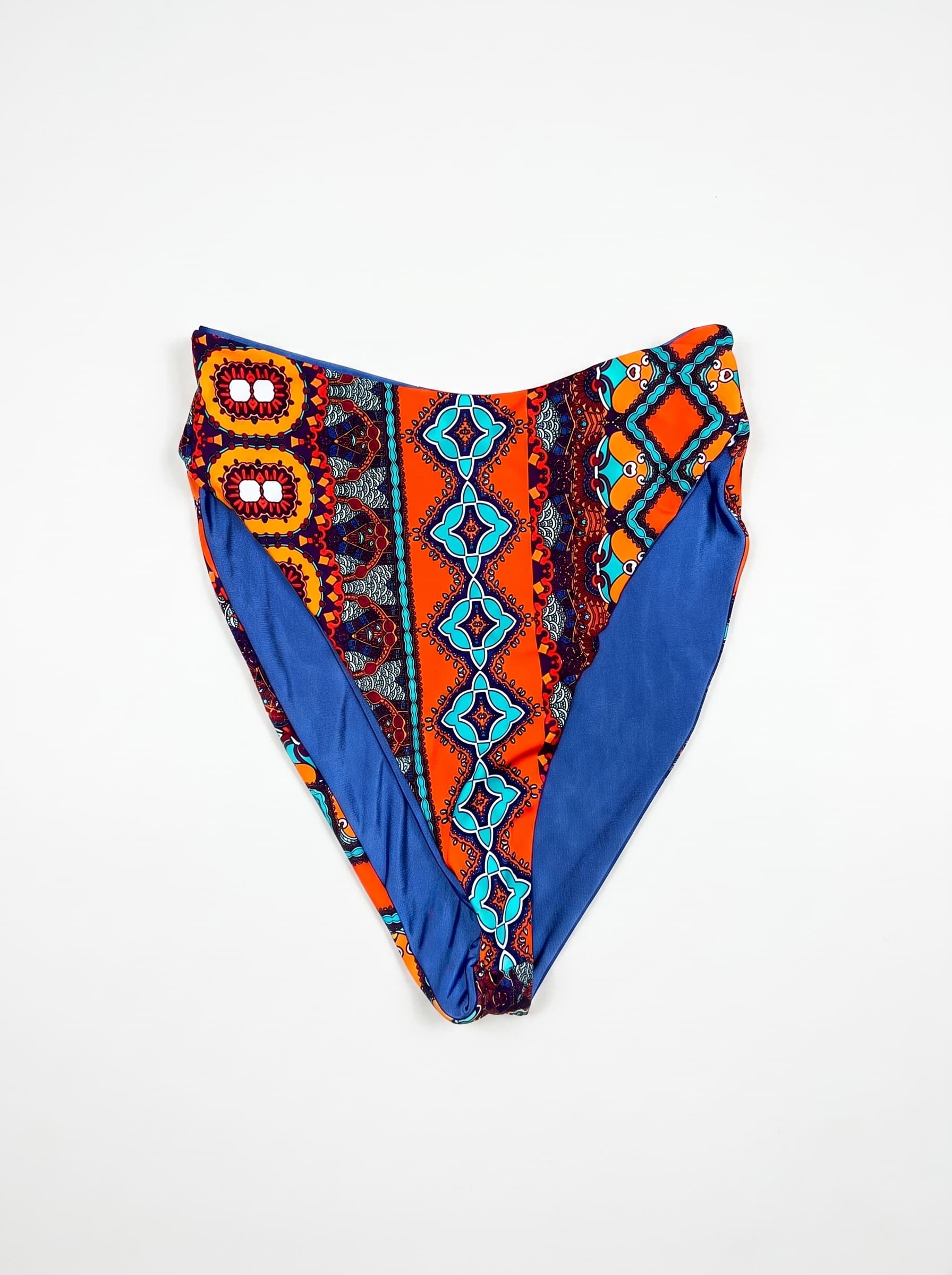 Ohm High Waisted Bikini Bottoms. Freedom Rave Wear product photo