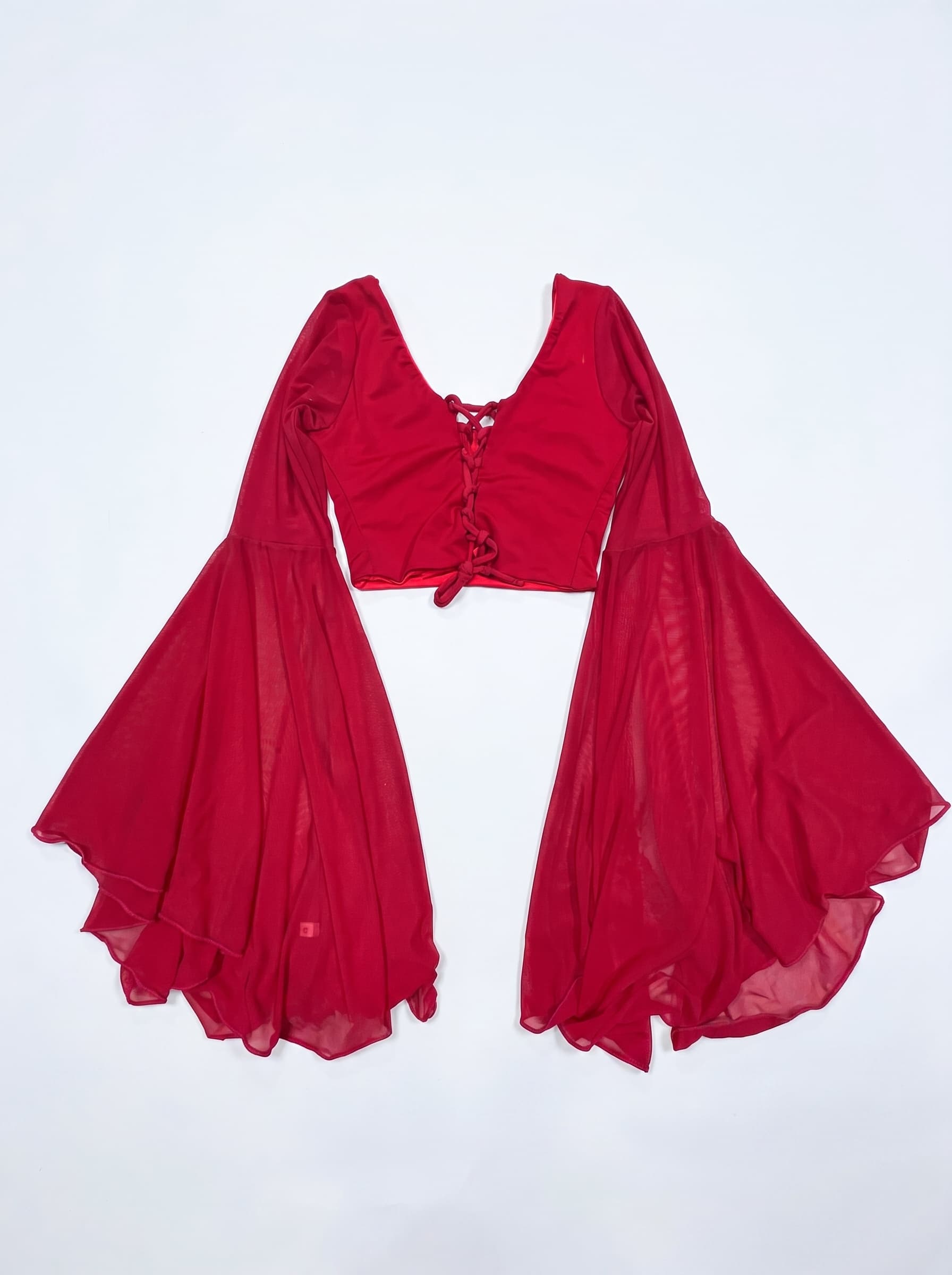 Scarlet Enchantress Top. Freedom Rave Wear product photo