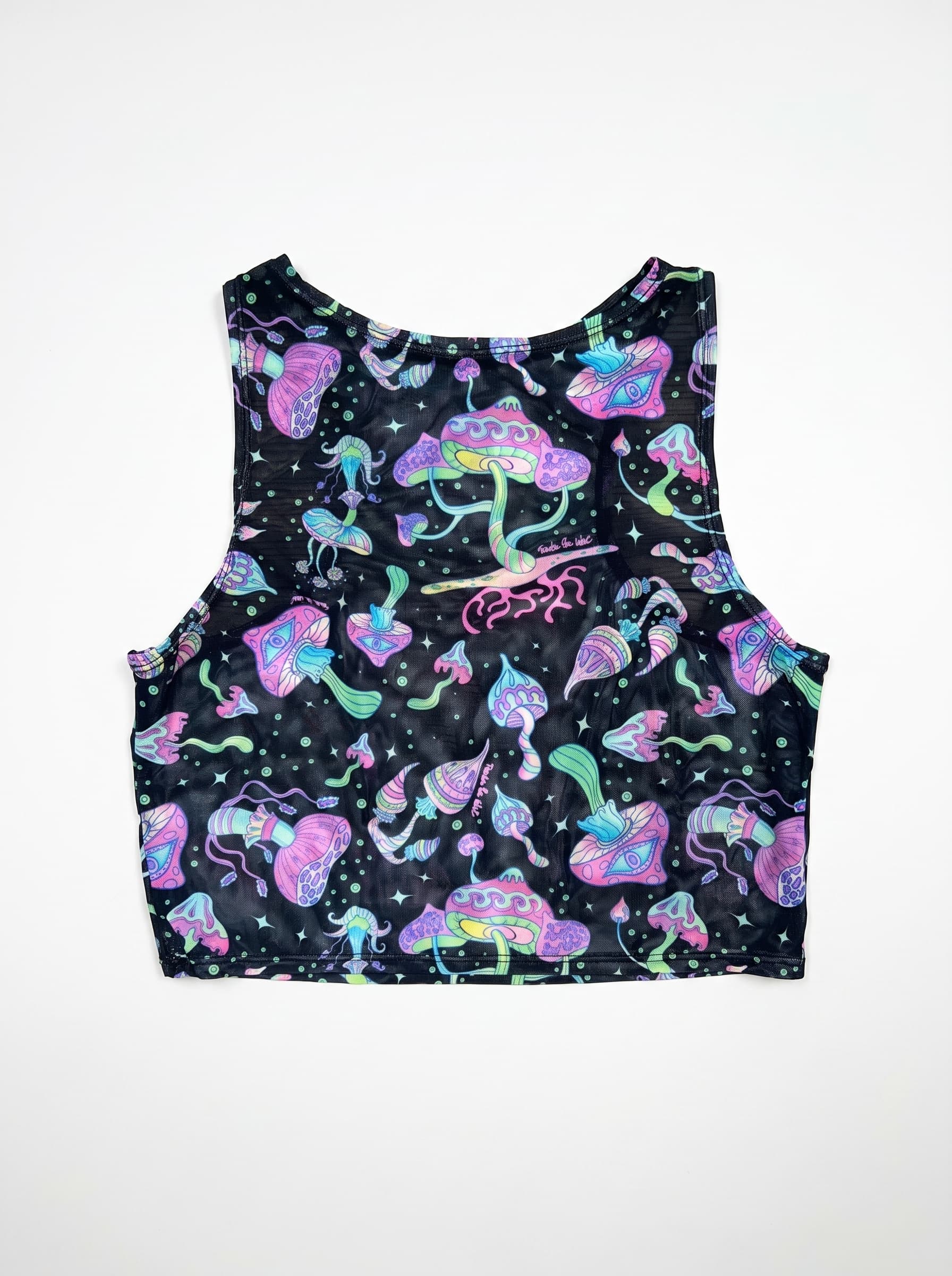 Mushies Mesh Crop Top