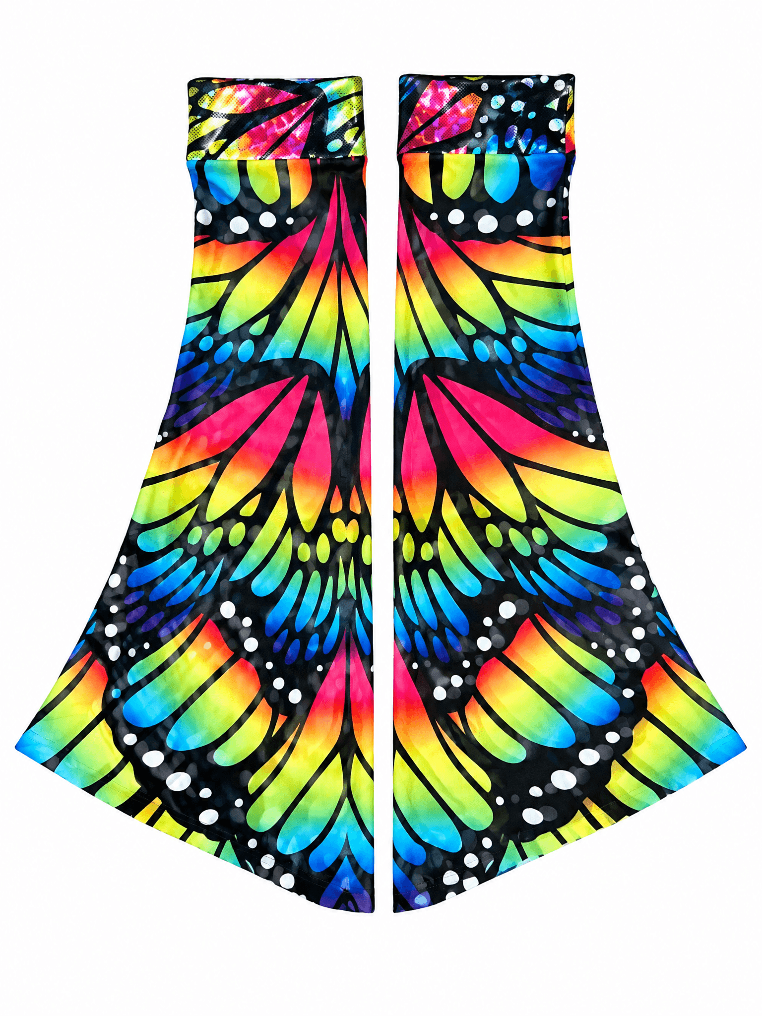 Rainbow Butterfly Metamorphosis Sleeves