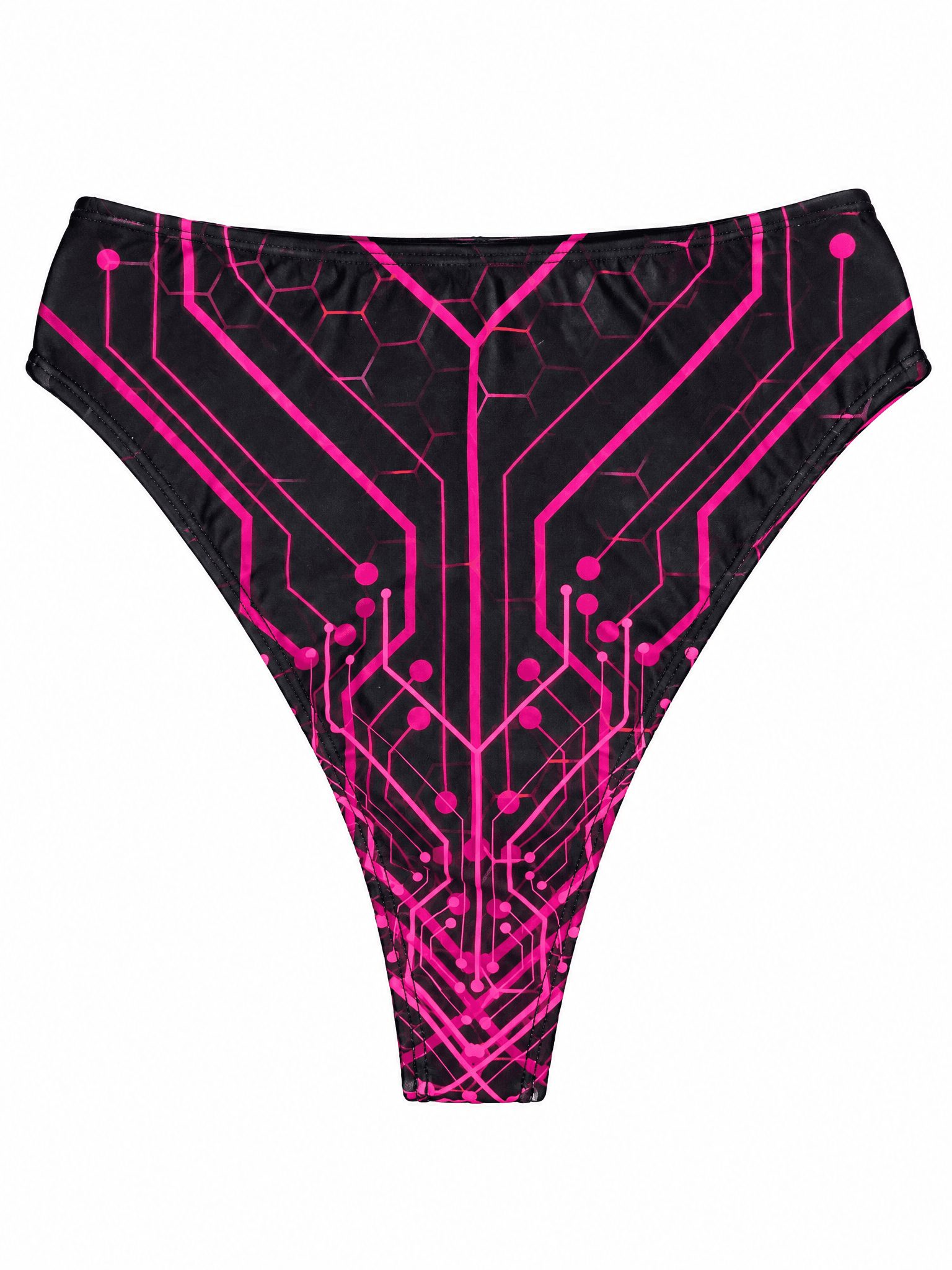 Pink Singularity High Waisted Thong