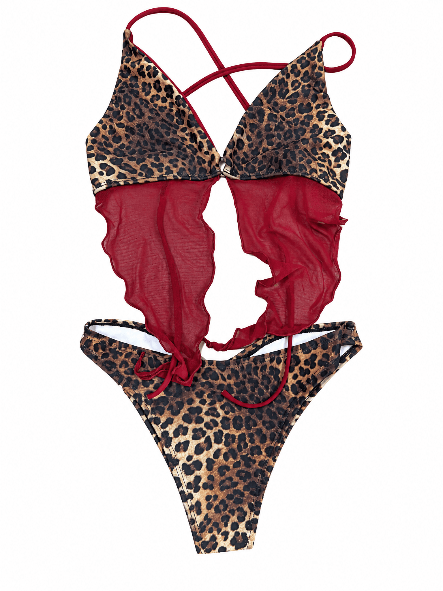 Wildcat Deep Sea Bikini Top and Low Waist Brazilians. Freedom Rave Wear product photo