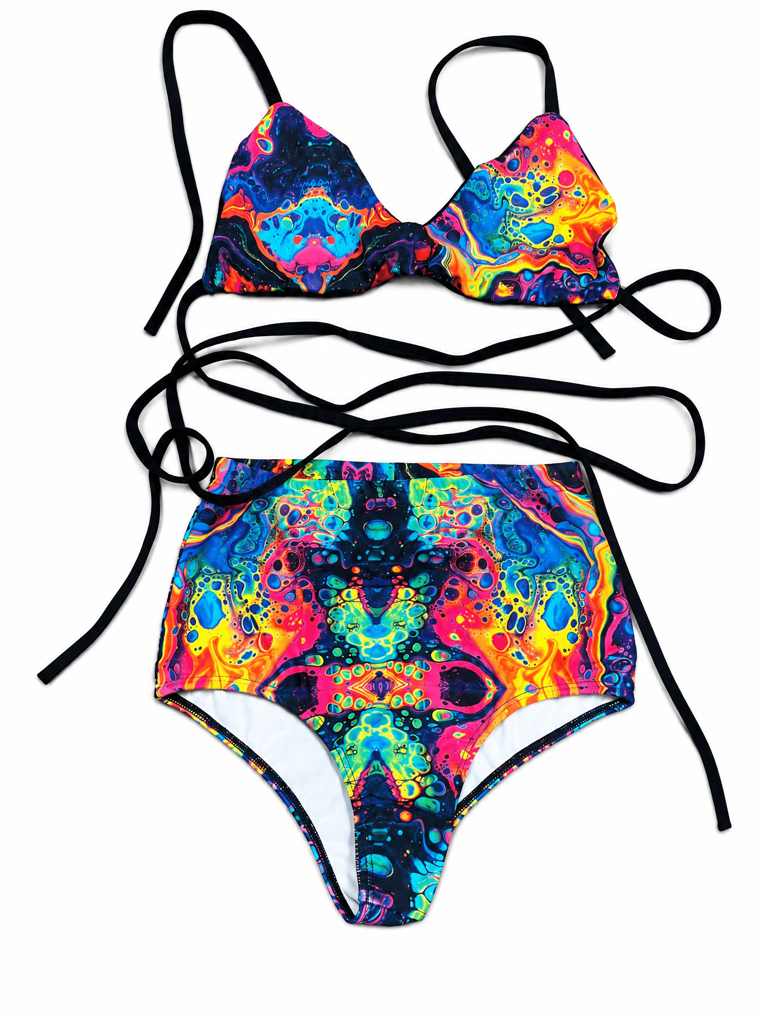 Vivid Extra Mile Bralette and High Waist Bottoms