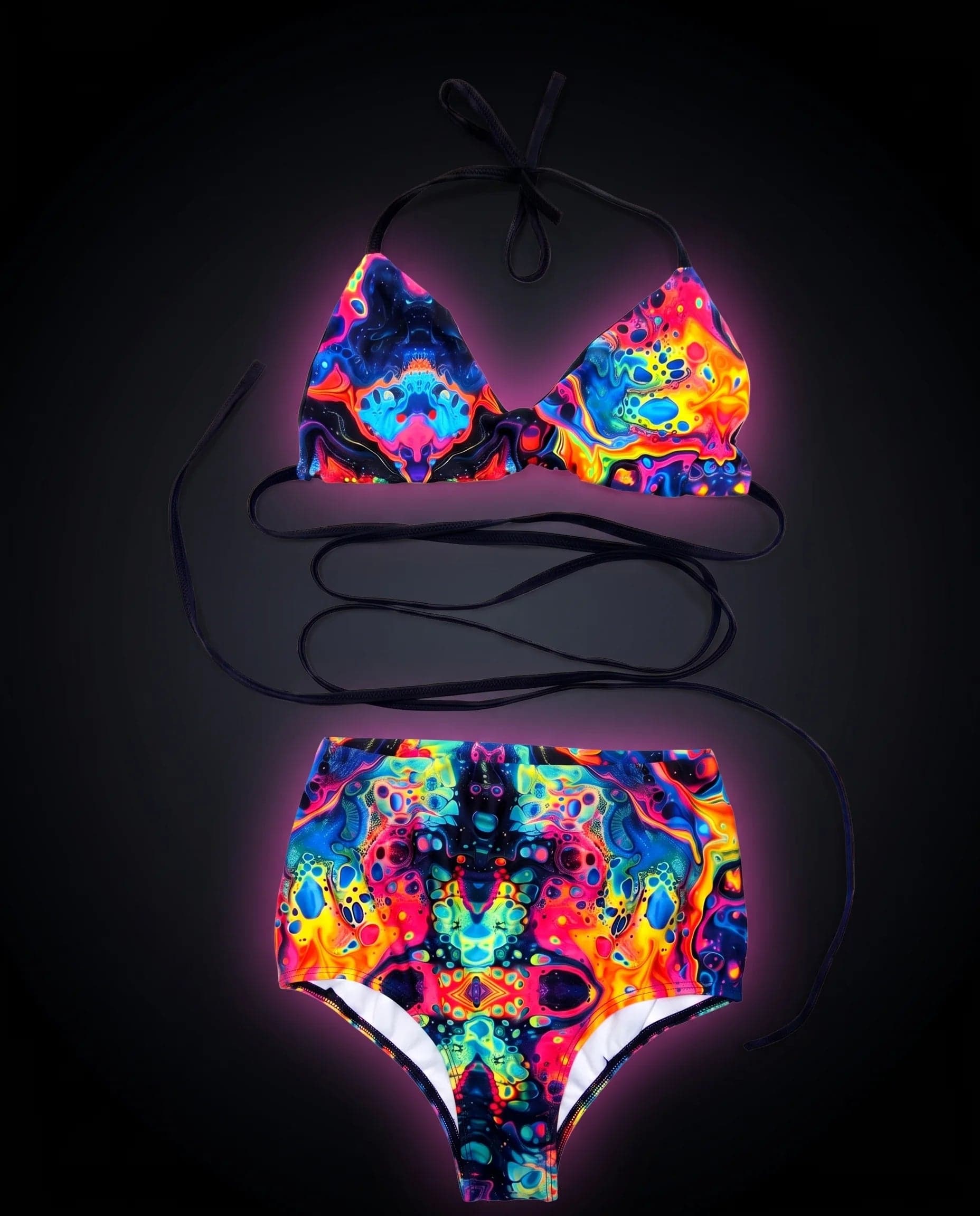 Vivid Extra Mile Bralette/High Waisted Bottoms