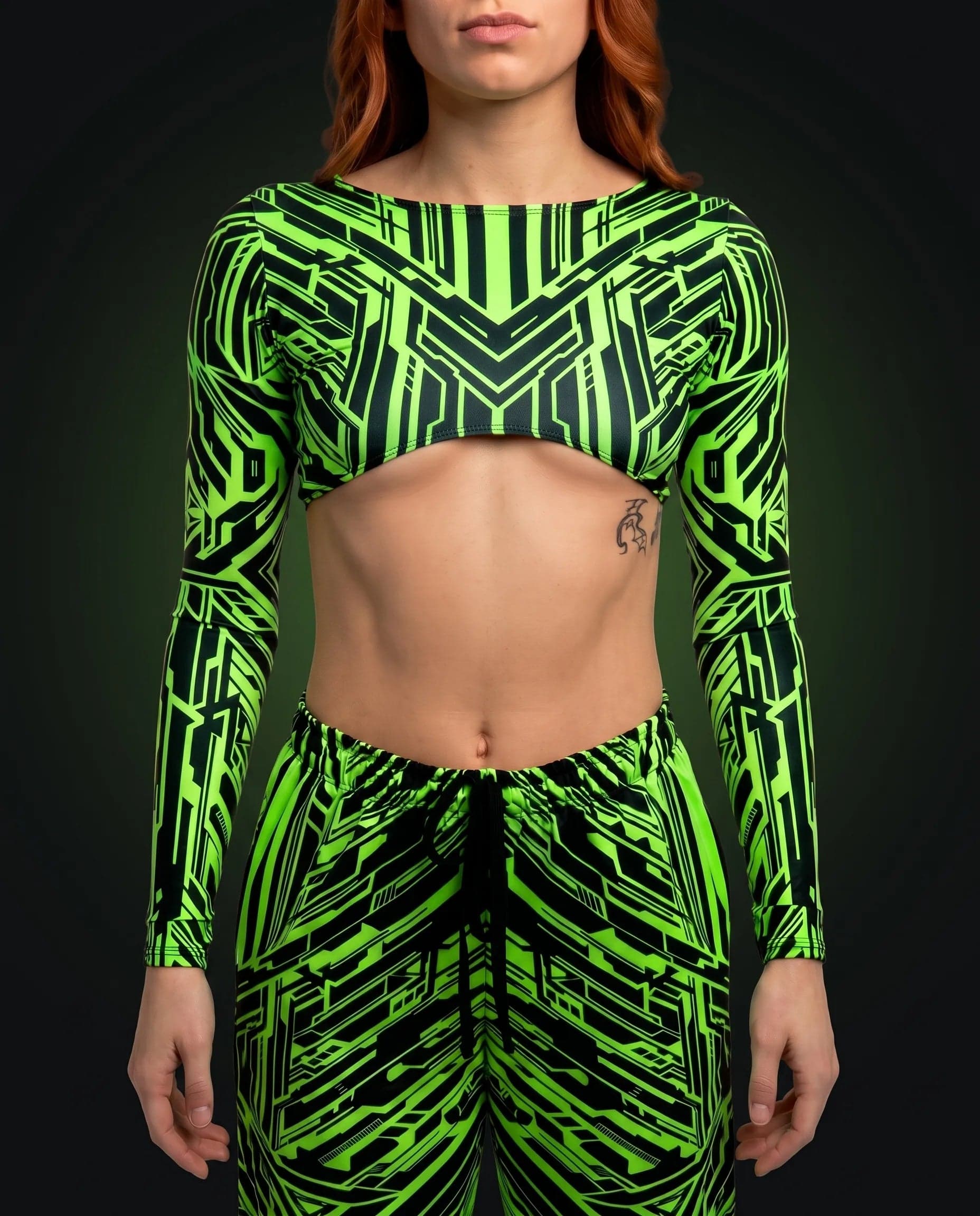 Techtronix Long Sleeve Teaser Top
