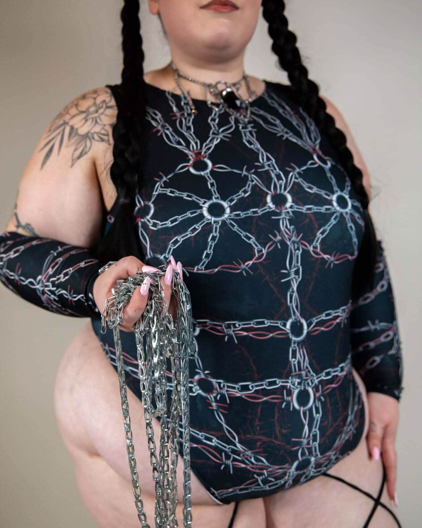 Purgatory High Neck Bodysuit