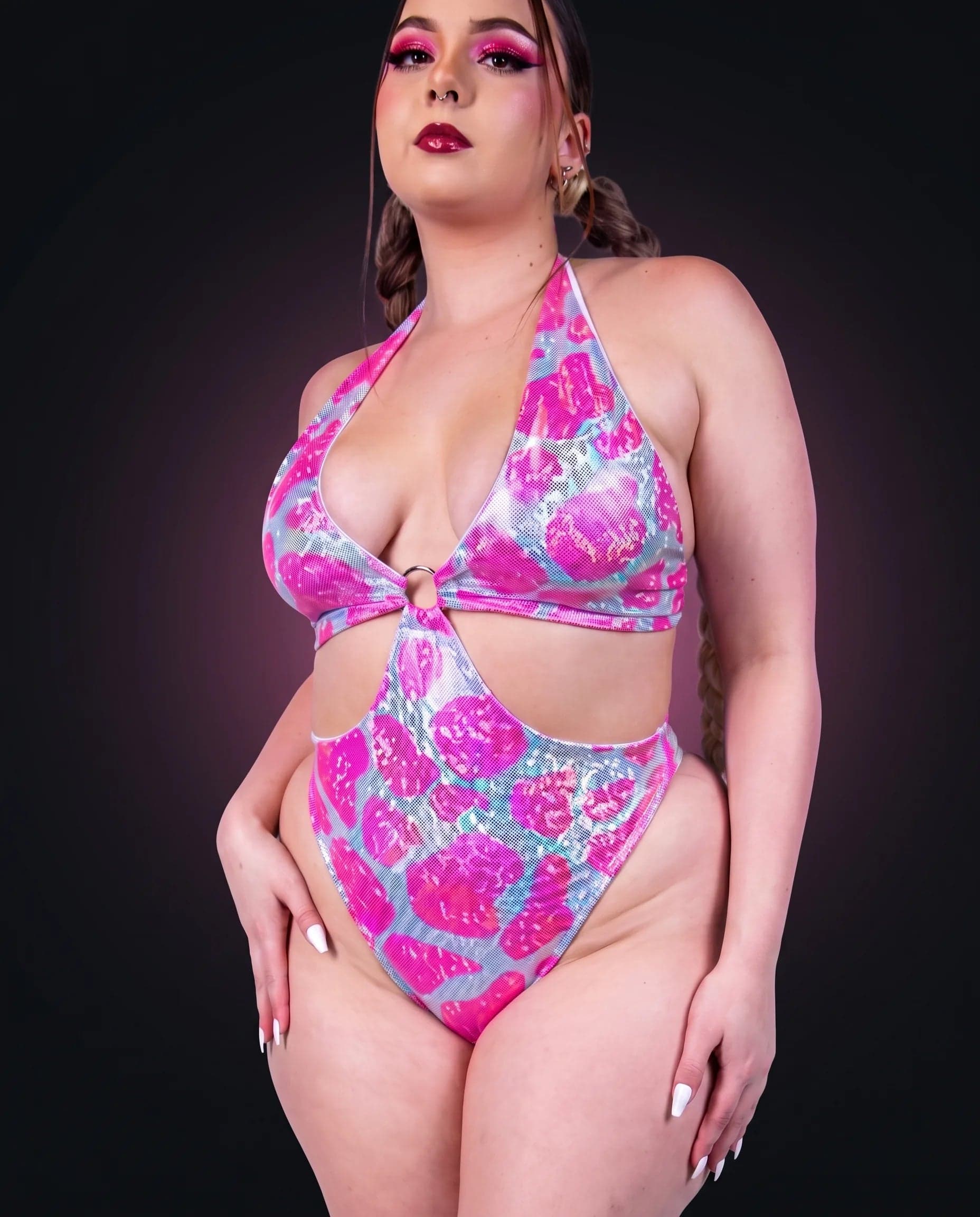 Strawberry Milkshake O-Ring Bodysuit