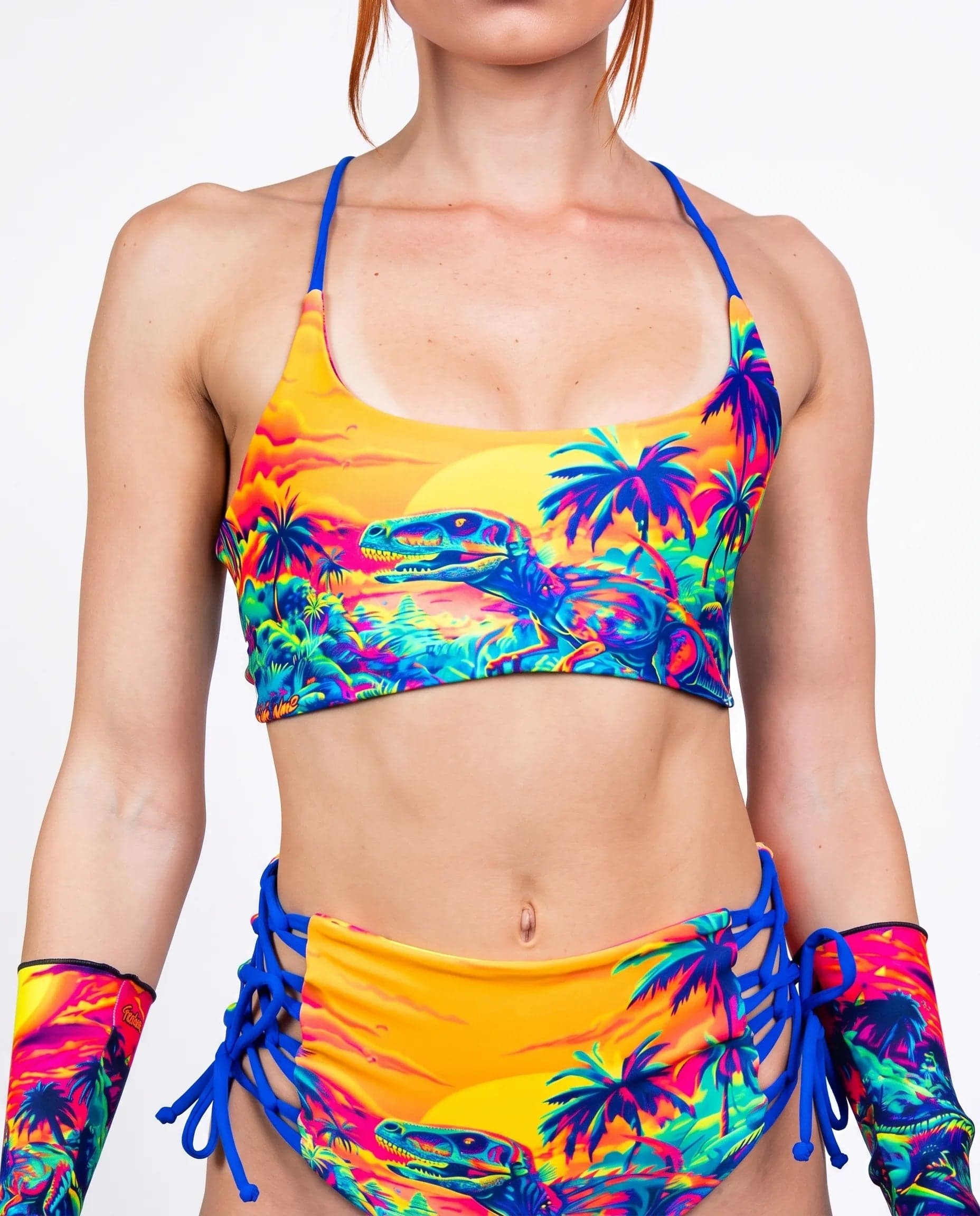 Saurian Reversible Lush Top