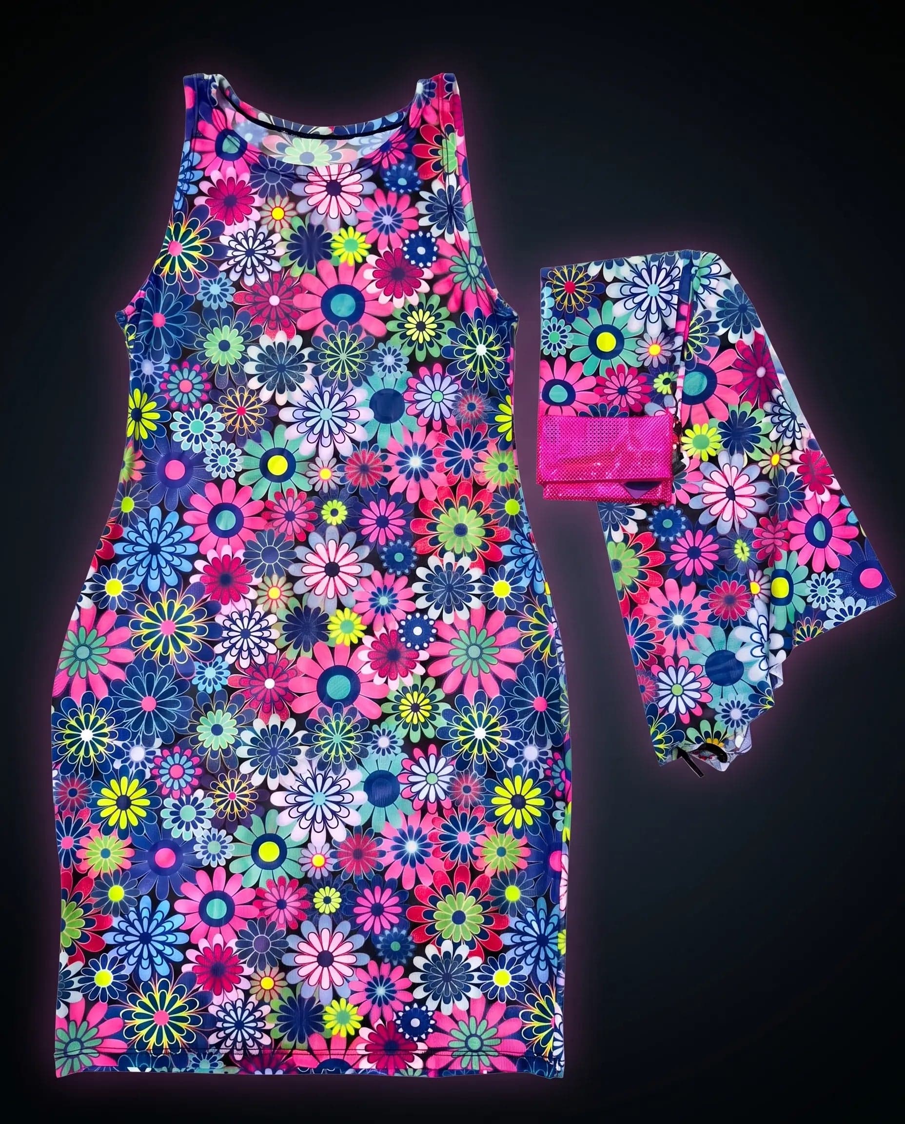Mesh Neon Bloom Set