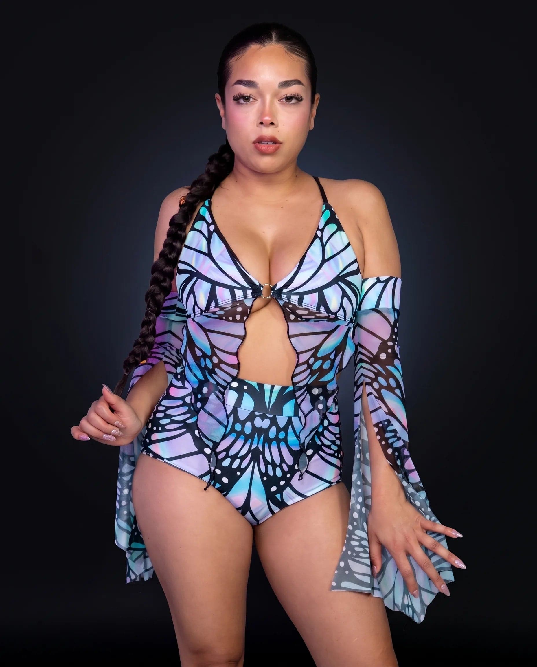 Gossamer Deep Sea Bikini Top