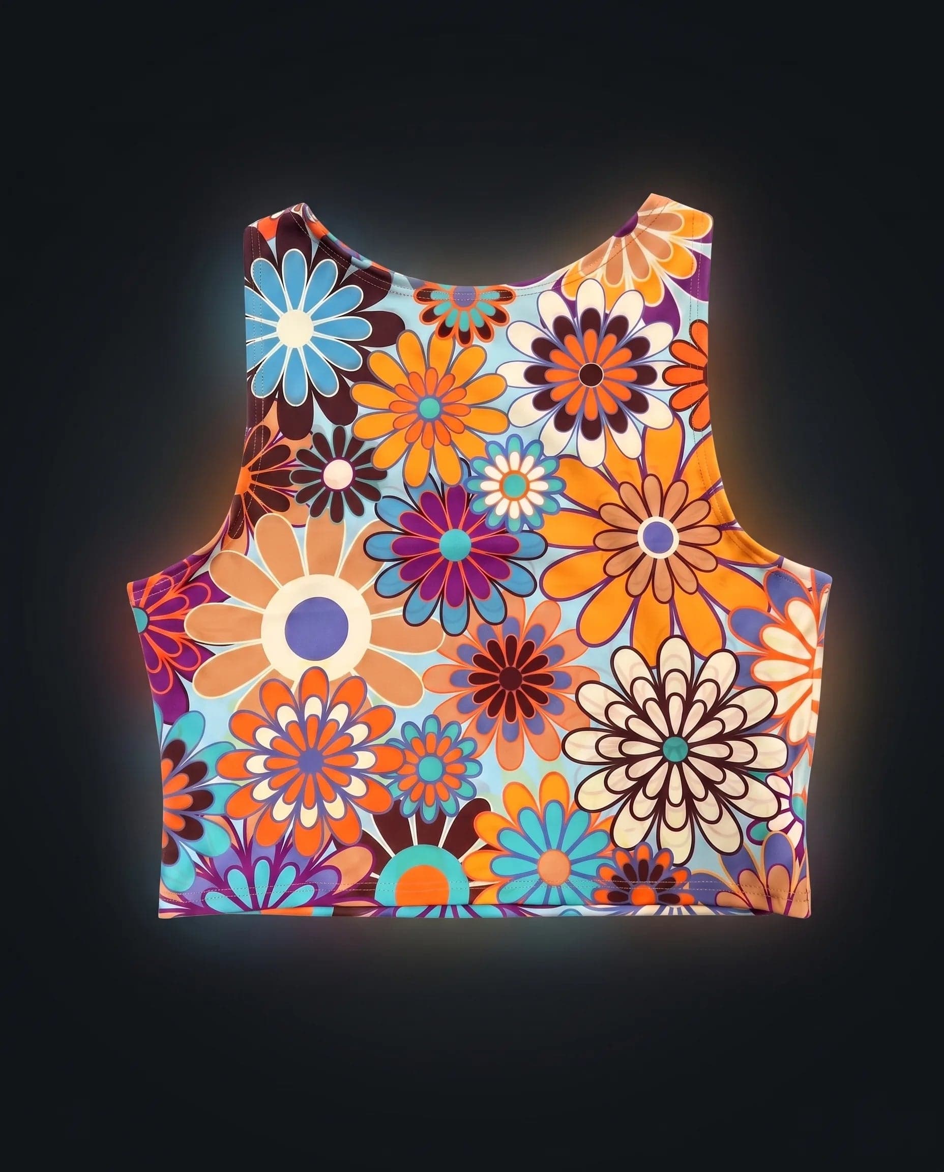 Vintage Bloom Crop Top