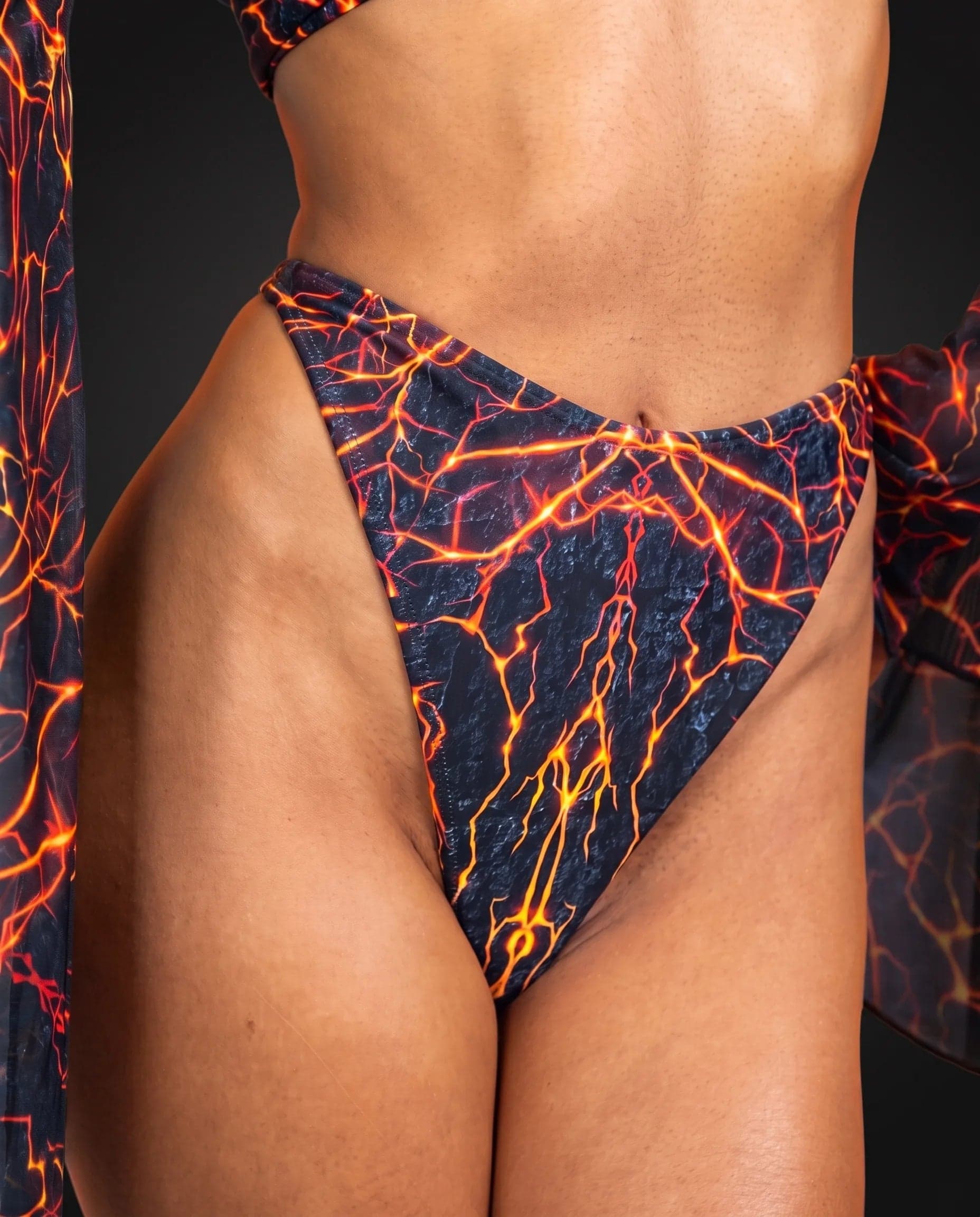 Magma Retro Thong Bottoms